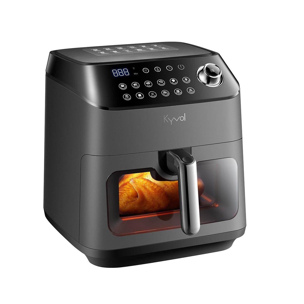 Nồi chiên không dầu thông minh tráng nano gốm Kyvol Epichef AF600